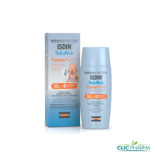 ISDIN ECRAN FOTOPROTECTOR FUSION FLUID MINERAL BABY SPF50+ 50ML
