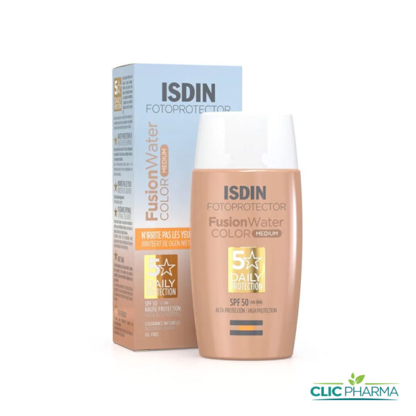 ISDIN ECRAN FOTOPROTECTOR FUSION WATER COLOR MEDIUM SPF50+ 50ML