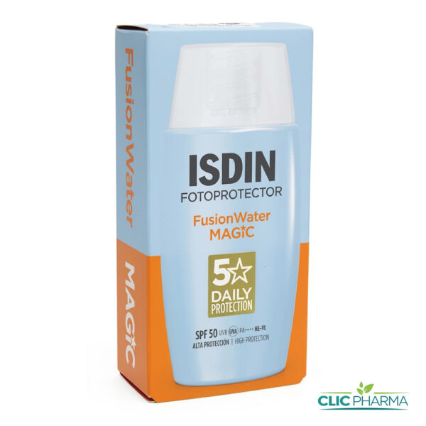 ISDIN FOTOPROTECTOR FUSION WATER MAGIC INVISIBLE SPF50+ 50ML
