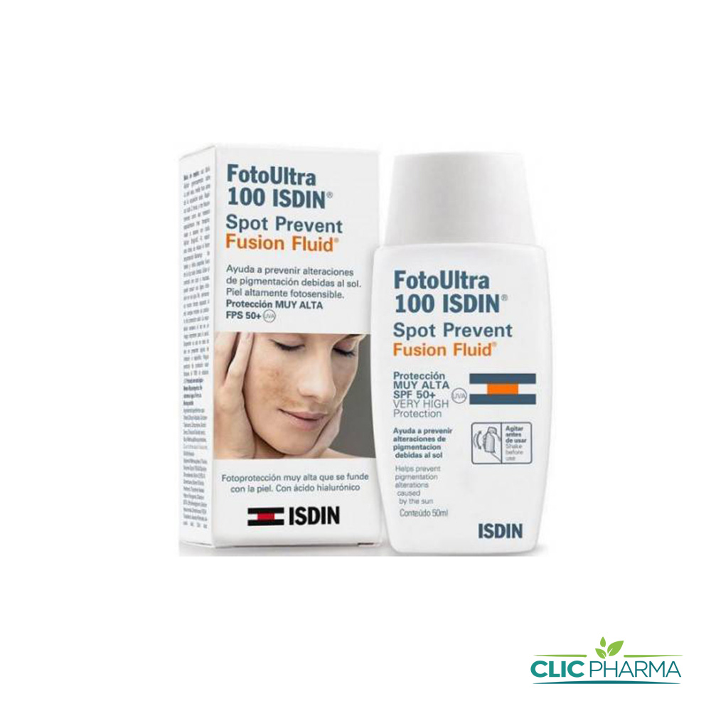 ISDIN FOTO ULTRA 100 SPOT PREVENT FUSION FLUID SPF50+ 50ML