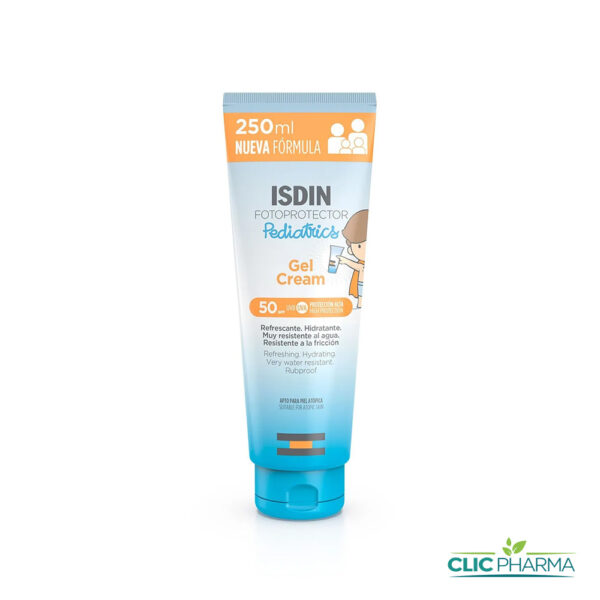 ISDIN FOTOPROTECTOR PEDIATRICS GEL CREAM KIDS SPF50 250ML