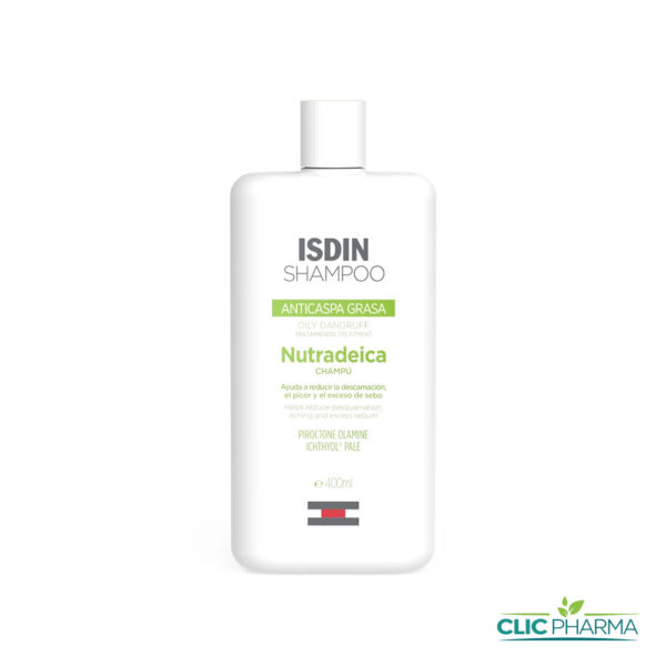 ISDIN SHAMPOING ANTI-PELLICULAIRE NUTRADEICA 200ML (PELLICULES GRASSES)
