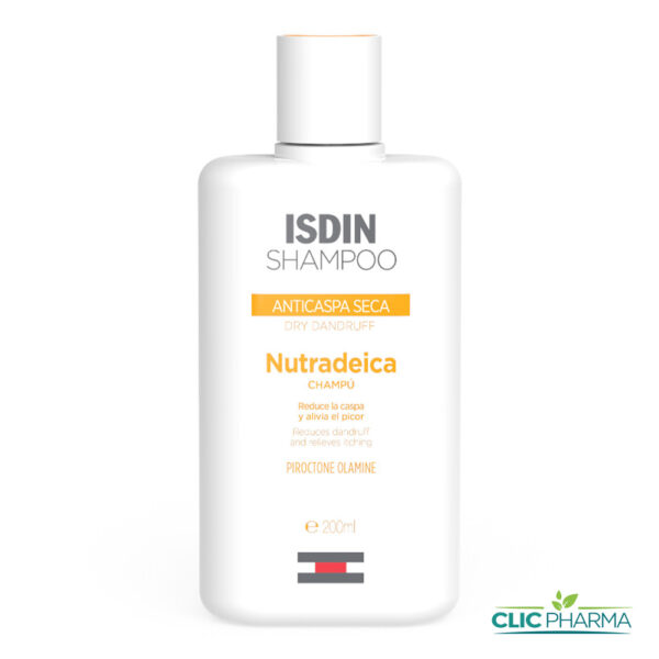 ISDIN NUTRADEICA SHAMPOOING ANTIPELLICULAIRE 200ML (PELLICULES SECHES)
