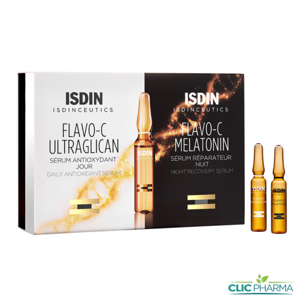 ISDINCEUTICS FLAVO-C DAY & NIGHT (5+5 AMPOULES)