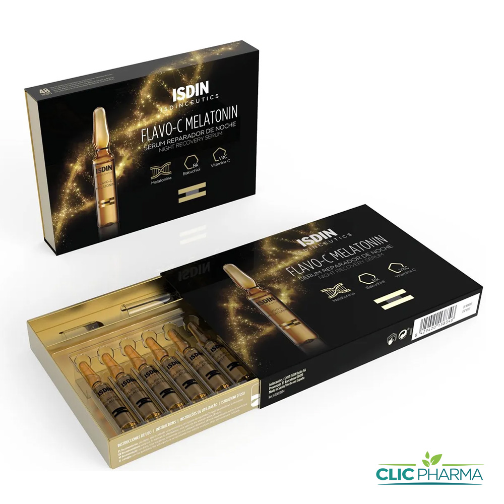 ISDINCEUTICS FLAVO-C Melatonin 10U