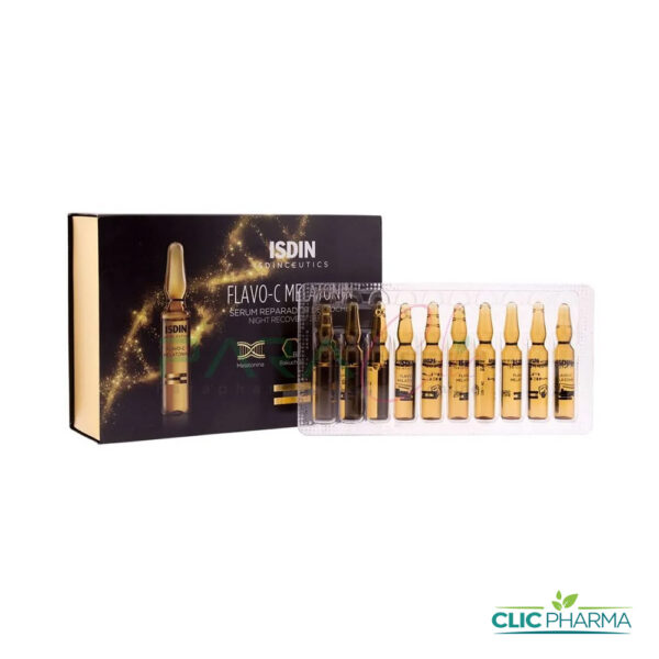 ISDINCEUTICS FLAVO-C MELATONIN (10 AMPOULES)