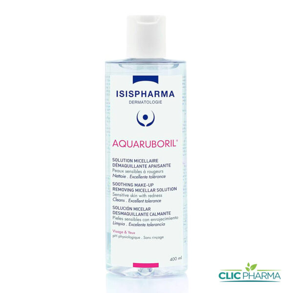 ISIS PHARMA AQUARUBORIL SOLUTION MICELLAIRE 400ML