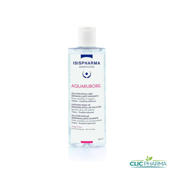 ISIS PHARMA AQUARUBORIL SOLUTION MICELLAIRE 400ML