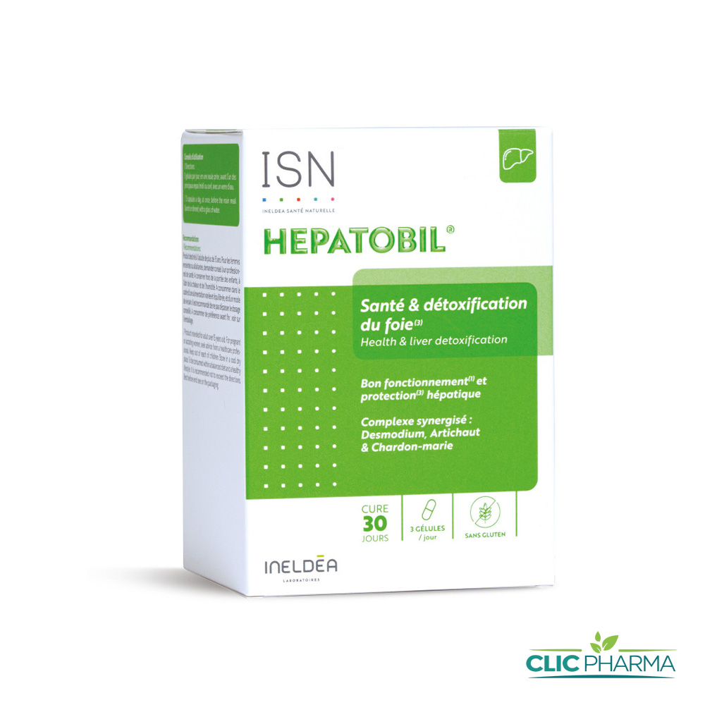 ISN HEPATOBIL SANTE ET DETOXIFICATION DU FOIE B90