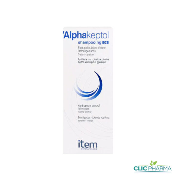 ITEM ALPHAKEPTOL DS SHAMPOING ANTI-PELLICULAIRE 200 ML