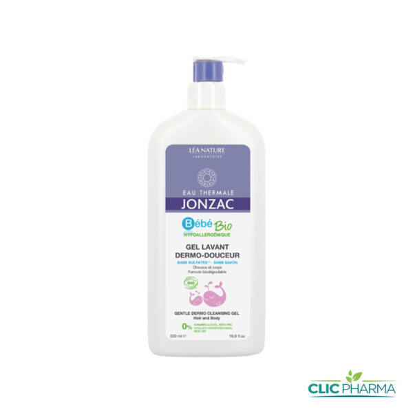 JONZAC GEL NETTOYANT DERMO-FRAICHEUR 200ML