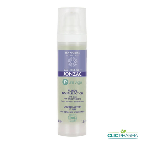 JONZAC PURE AGE FLUIDE DOUBLE ACTION 40ML