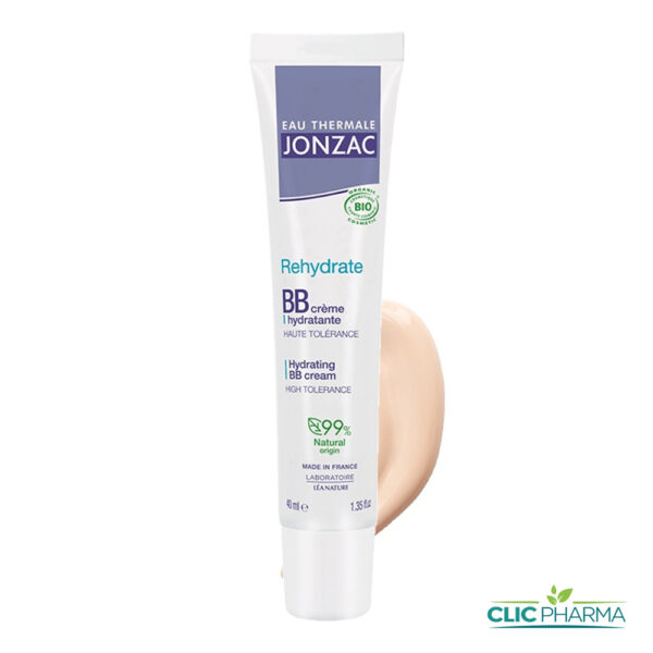 JONZAC REHYDRATE BB CREME HYDRATANTE SPF10 TEINTE CLAIRE 40ML
