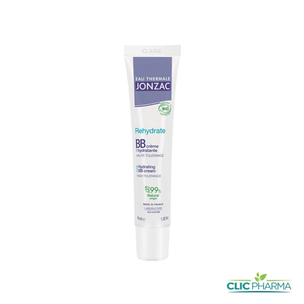 JONZAC REHYDRATE BB CRÈME CLAIRE HYDRATANTE SPF10 40ML