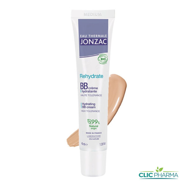 JONZAC REHYDRATE BB CREME HYDRATANTE SPF10 TEINTE MEDIUM 40ML