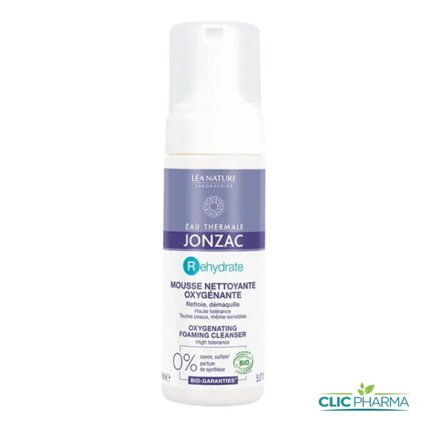 JONZAC REHYDRATE MOUSSE NETTOYANTE 150ML