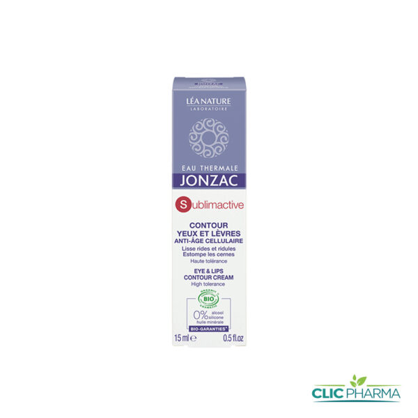 JONZAC SUBLIMACTIVE CONTOUR YEUX ET LÈVRES ANTI-ÂGE 15ML