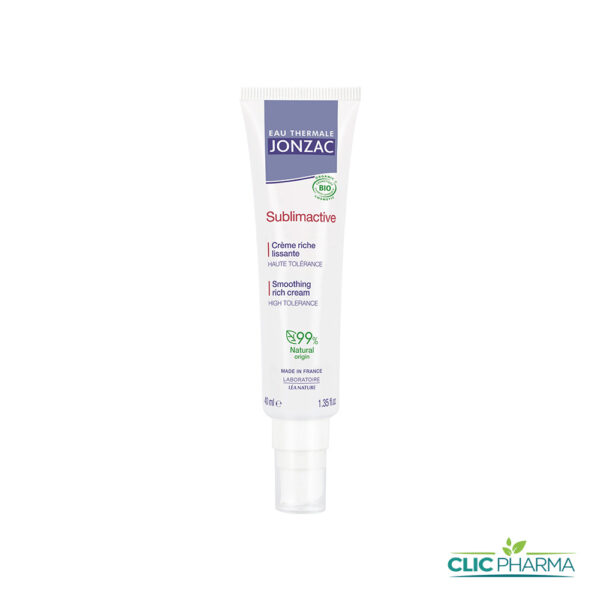 JONZAC SUBLIMACTIVE CREME RICHE LISSANTE ANTI-AGE 40ML