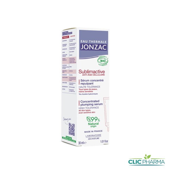 JONZAC SUBLIMACTIVE SÉRUM CONCENTRÉ REPULPANT ANTI-ÂGE 30ML