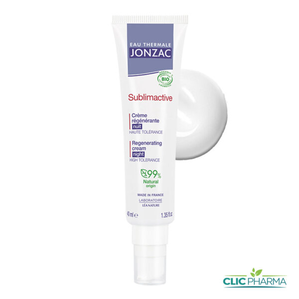 JONZAC SUBLIMACTIVE CREME NUIT REGENERANTE ANTI-AGE 40ML