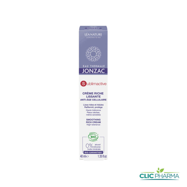 JONZAC SUBLIMACTIVE SOIN NUIT ANTI-ÂGE 40ML