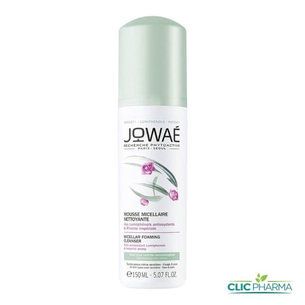 JOWAE MOUSSE MICELLAIRE NETTOYANTE 150ML