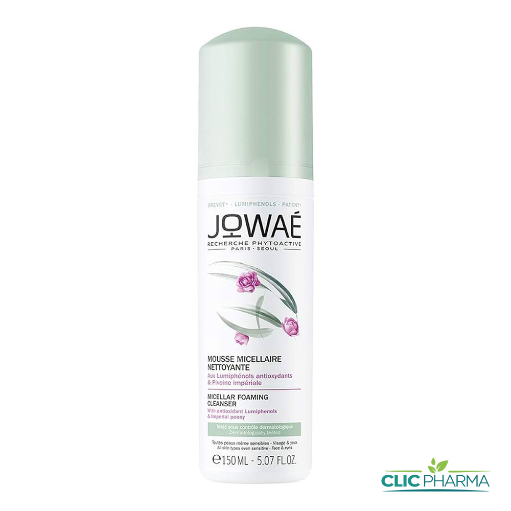 JW MOUSSE MICELLAIRE NETTOYANTE 150ML