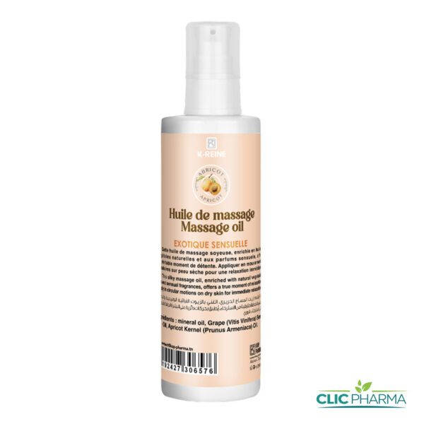 K-REINE HUILE DE MASSAGE ABRICOT 200ML