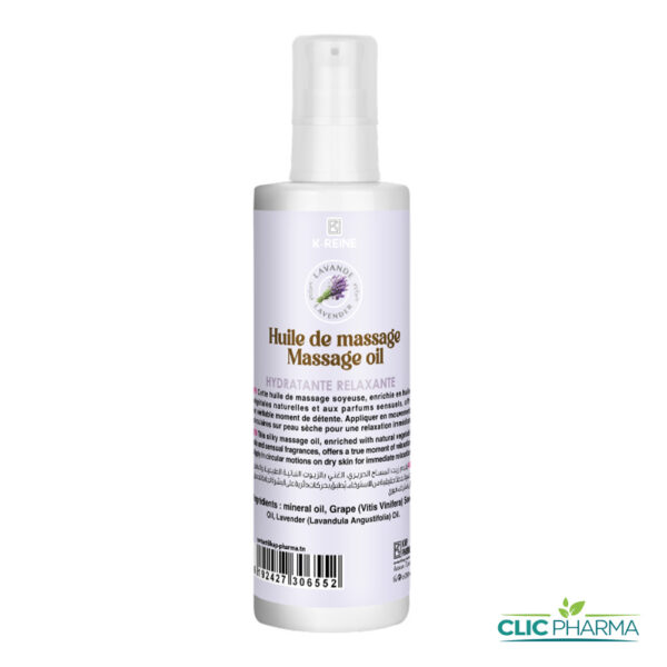 K-REINE HUILE DE MASSAGE LAVANDE 200ML