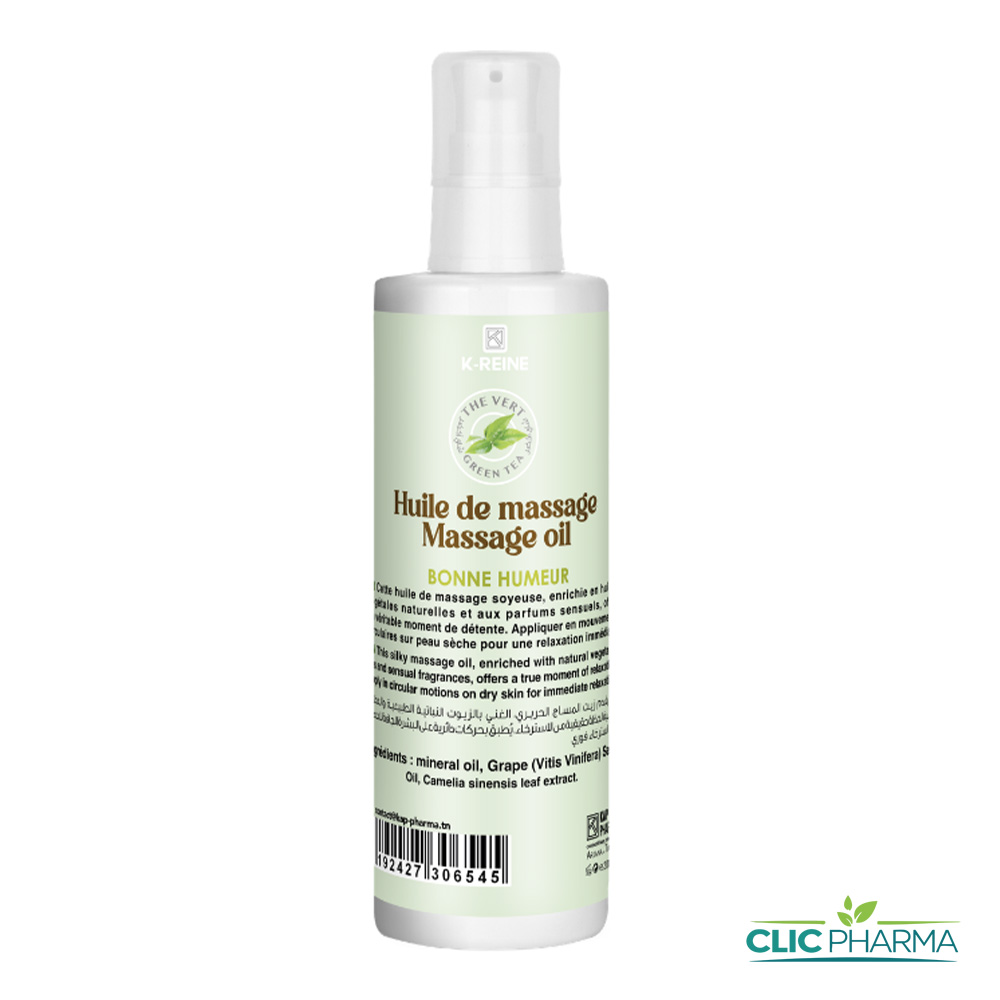 K-REINE HUILE DE MASSAGE THE VERT 200ML