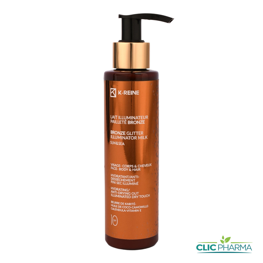 K-REINE LAIT ILLUMINATEUR PAILLETE BRONZE CHEVEUX ET CORPS 150ML