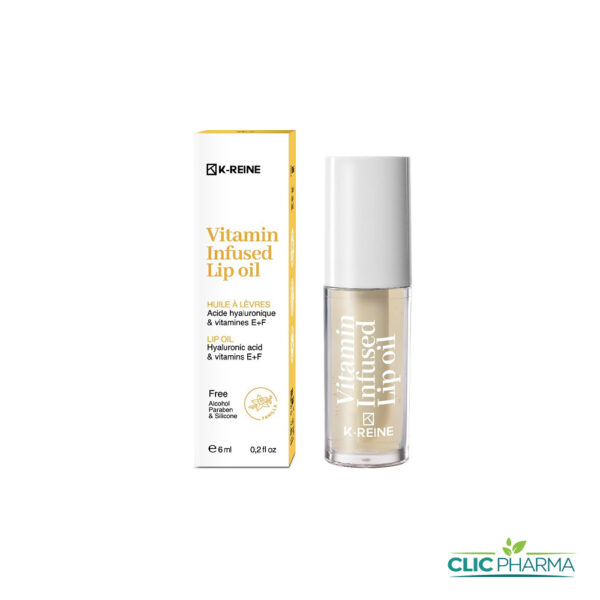 K-REINE LIP OIL VANILLA VITAMINE INFUSED 6ML