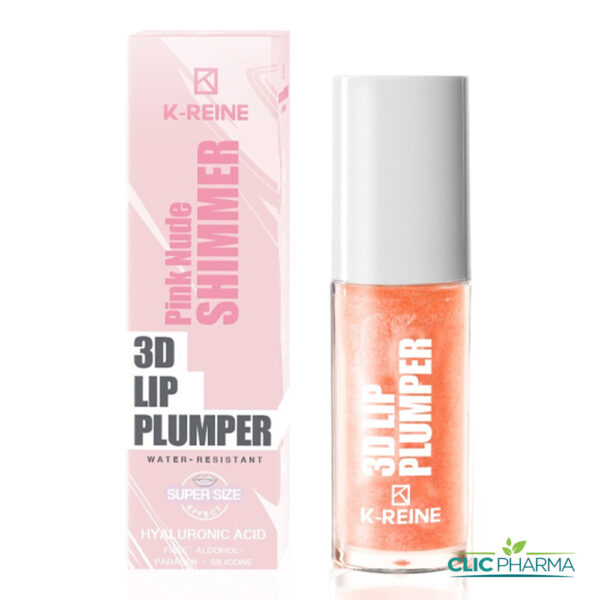 K-REINE LIP PLUMPER 3D PINK NUDE SHIMMER 6ML