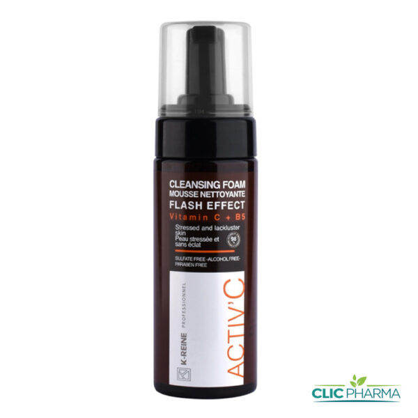 K-REINE MOUSSE NETTOYANTE FLASH EFFECT ACTIV C+B5 150ML