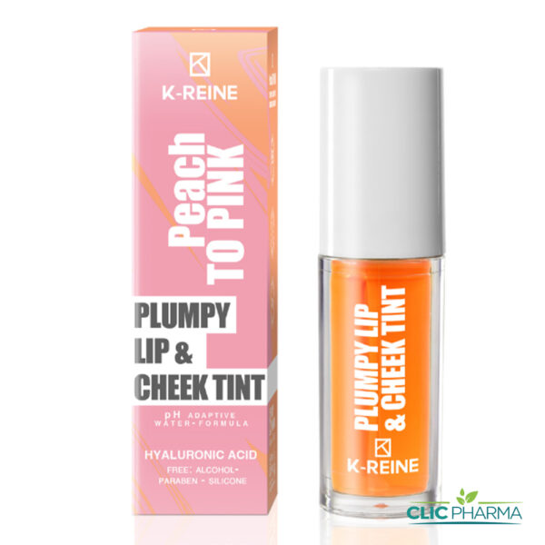 K-REINE PLUMPY CHEEK TINT PEACH TO PINK 6ML