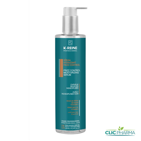 K-REINE SERUM HYDRATANT ANTI-FRIZZ CONTROL CHEVEUX BOUCLES 200ML
