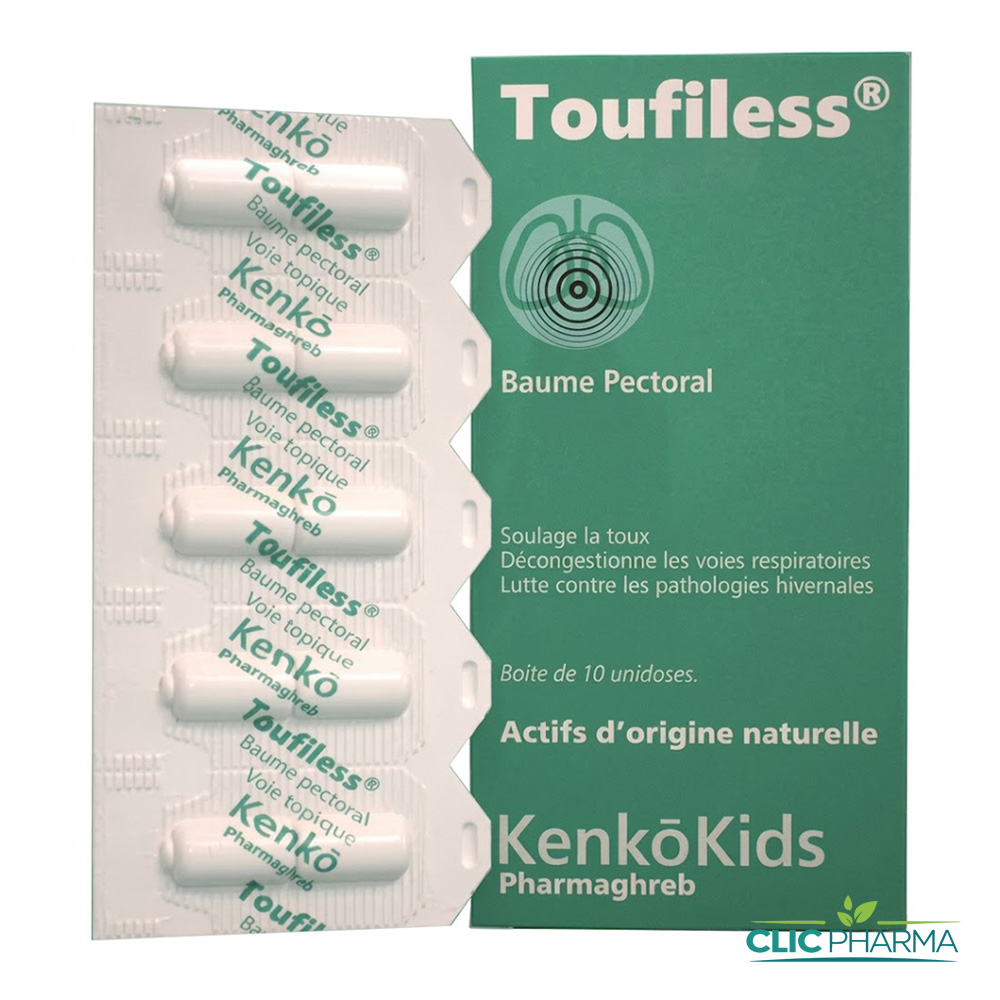 KENKO TOUFILESS BAUME PECTORAL B 10 DOSES