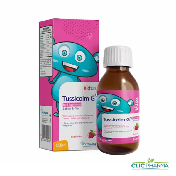 KIDZO TUSSICALM G BÉBÉ ET ENFANT SIROP 150ML