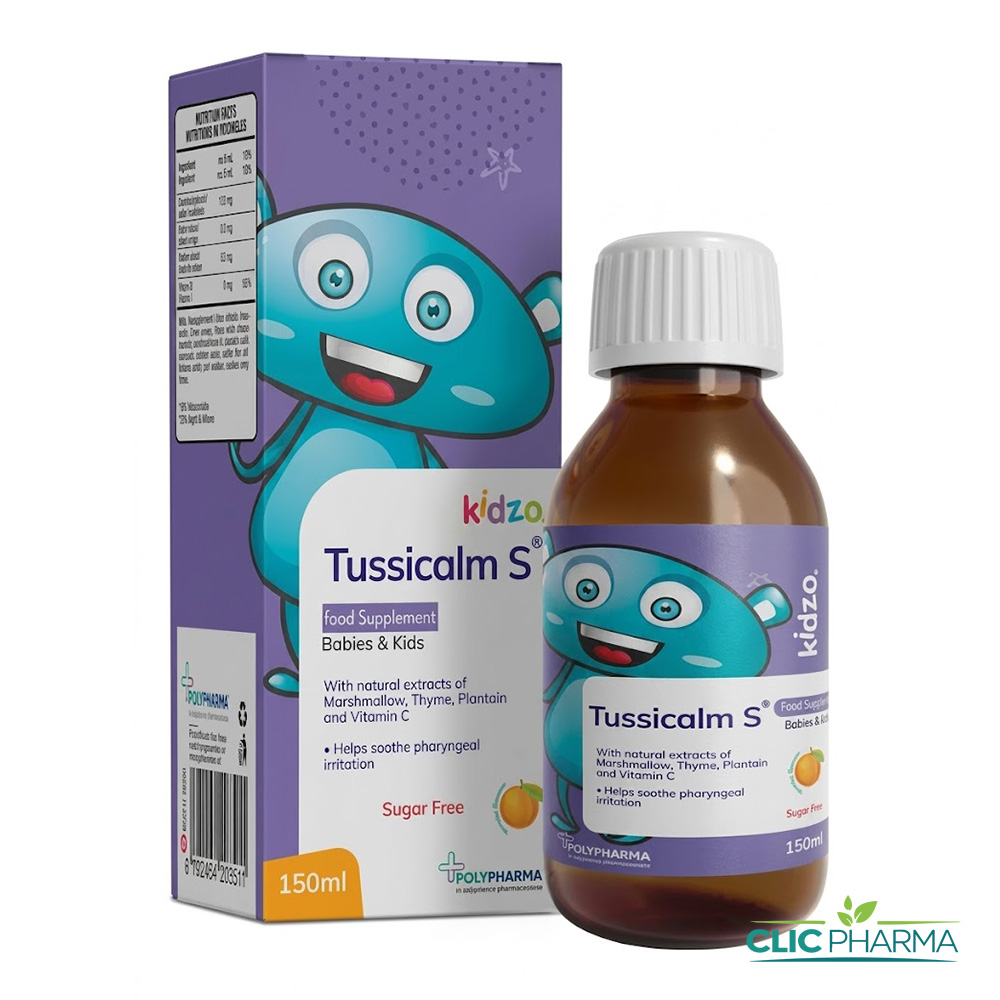 KIDZO TUSSICALM S BEBE ET ENFANT SIROP 150ML