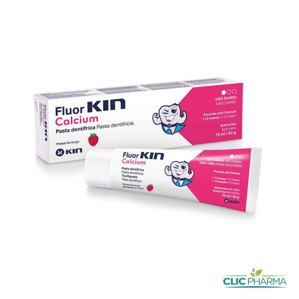 KIN FLUOR CALCIUM PATE DENTIFRICE 75 ML