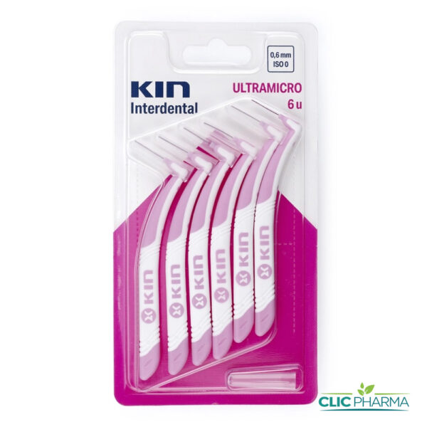 KIN INTERDENTAL ULTRAMICRO 0.6mm (BOITE DE 6 UNITES)