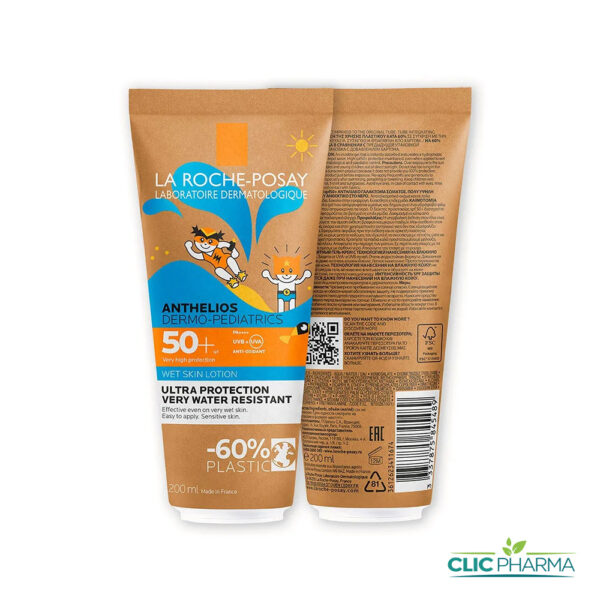 LA ROCHE POSAY ANTHELIOS ECRAN LOTION WETSKIN SPF50+ 200ML