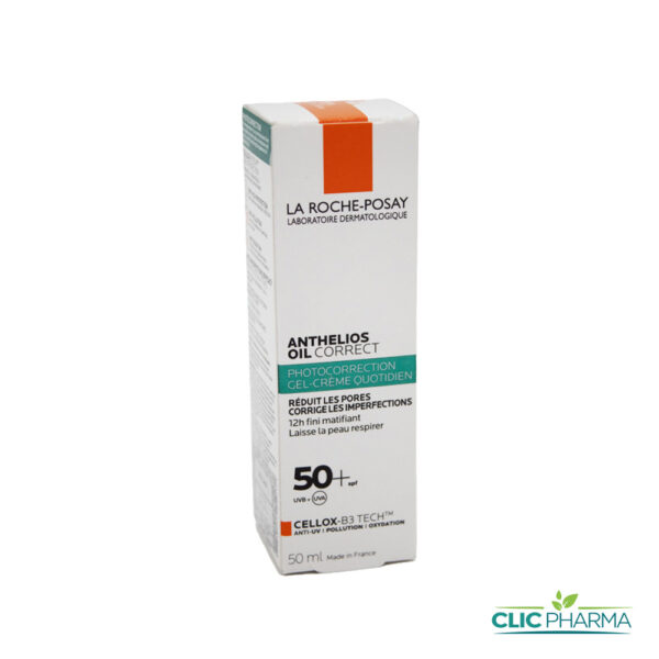 LA ROCHE POSAY ANTHELIOS OIL CORRECT ECRAN GEL-CRÈME SPF50+ 50ML