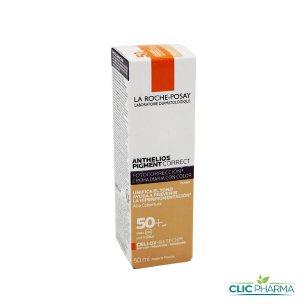 LA ROCHE POSAY ANTHELIOS PIGMENT CORRECT ECRAN TEINTÉ LIGHT SPF50+ 50ML