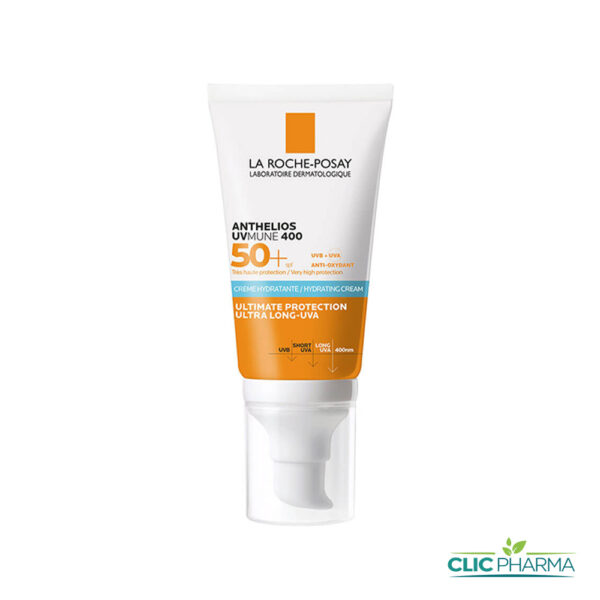 LA ROCHE POSAY ANTHELIOS UVMUNE CRÈME INVISIBLE SPF50+ 50 ML