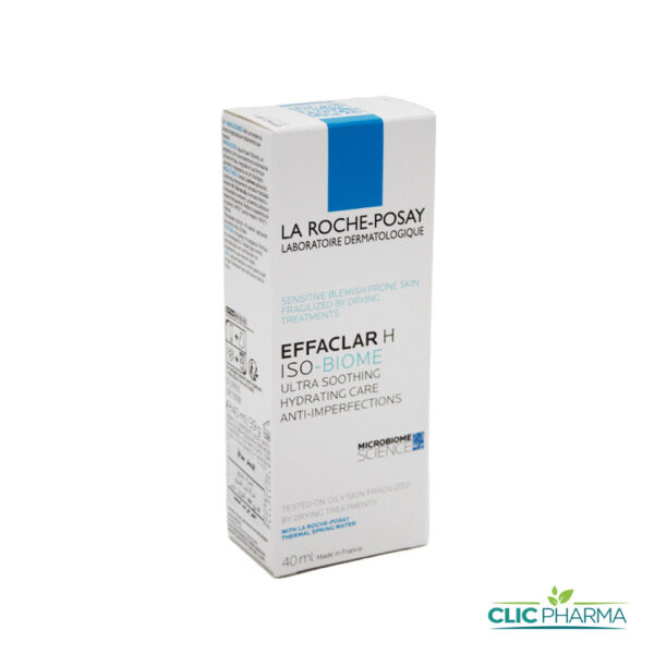 LA ROCHE POSAY EFFACLAR H ISO-BIOME CRÈME HYDRATANTE 40ML