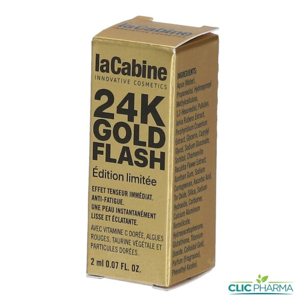 LACABINE 24K GOLD FLASH (1 AMPOULE X 2ML)