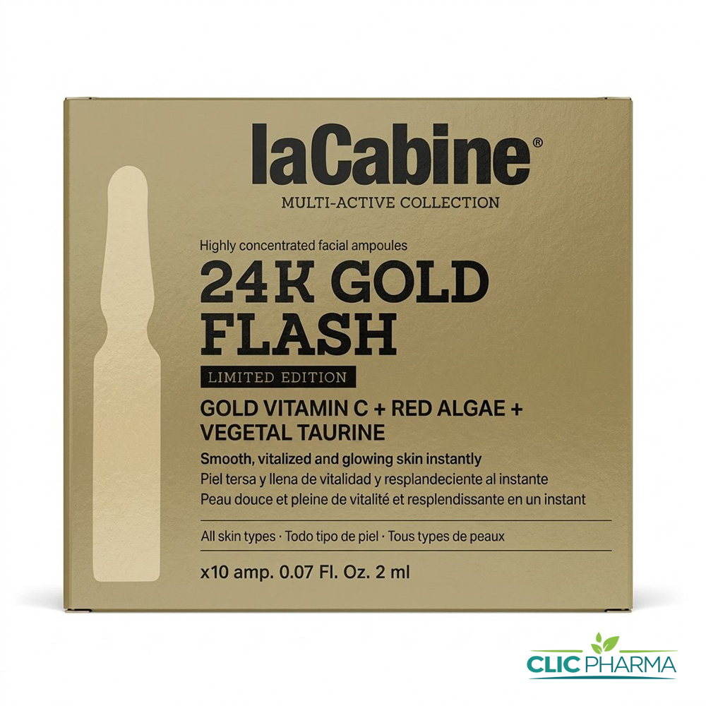 LACABINE 24K GOLD FLASH AMP 2ML B 10