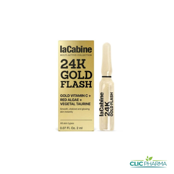LACABINE 24K GOLD FLASH (1 AMPOULE X 2ML)