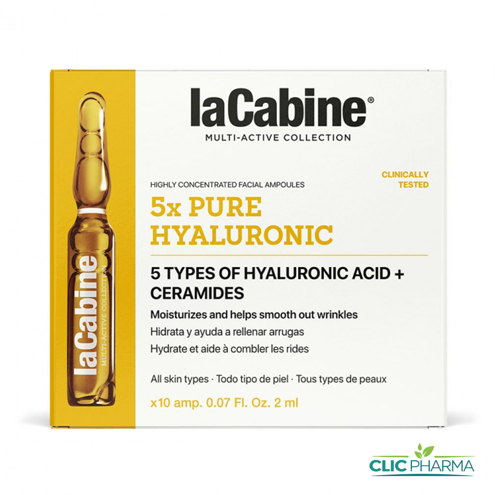 LACABINE 5X PURE HYALURONIC 2ML B 10